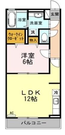 AROUSEの物件間取画像